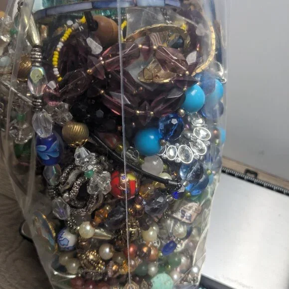 Jewelry Lot 4+ lbs 1122 Wearable Sellable Mystery Lot Free Shipping - Picture 4 of 7